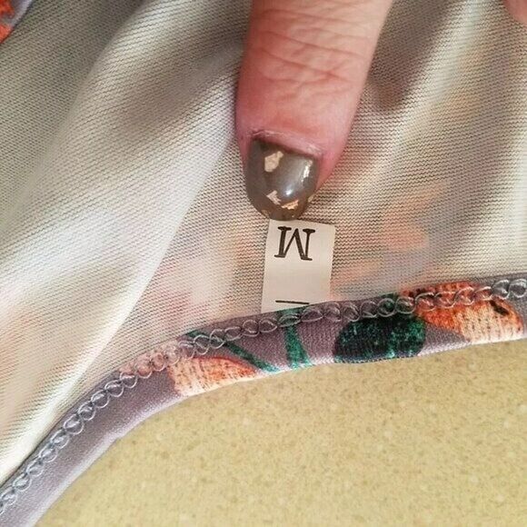 Bundle Lot of 4 Liz Baker Shein Womens Sz M Short Sleeve Blouse - Picture 5 of 10